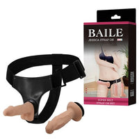 %15 İndirim – Belden Bağlamalı İçi Dolu Çift Strapon Penis - CA-BDM2034