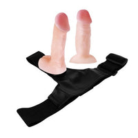 %15 İndirim – Belden Bağlamalı İçi Dolu Çift Strapon Penis - CA-BDM2034