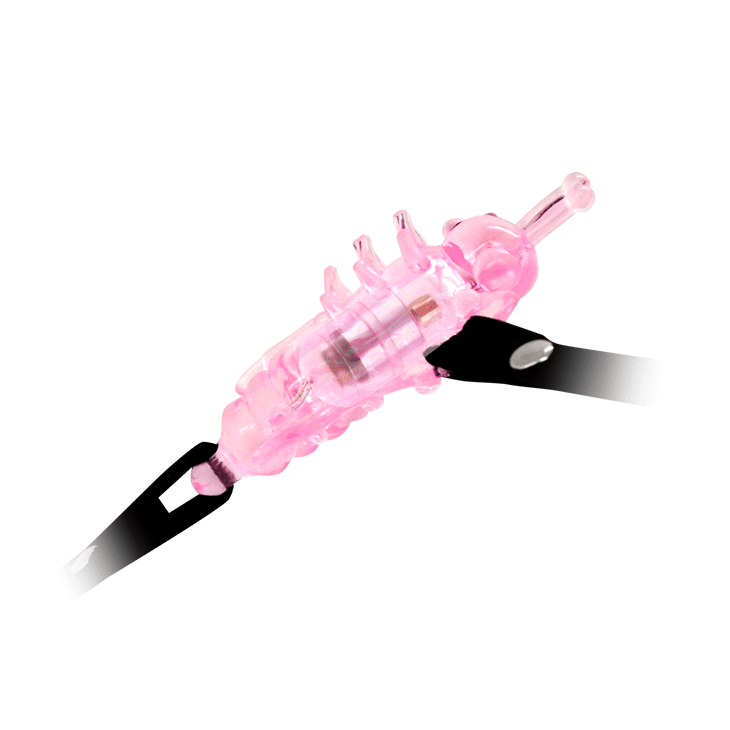 Klitoris Uyarıcı Klitoral Vajinal Vibratör Strap-On - B1095