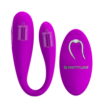 Pretty Love Algernon USB Şarjlı 12 Titreşimli Uzaktan Kumandalı Vibratör - BDM4582W