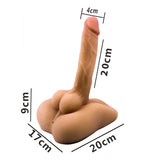 Bigger Man Unisex Ultra Gerçekçi 1.7 Kg Kalçalı Dildo - FA-8214