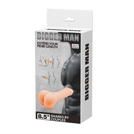 Bigger Man Yeni Nesil Ultra Realistik Mastürbatör ve Penis Kılıfı - B1202