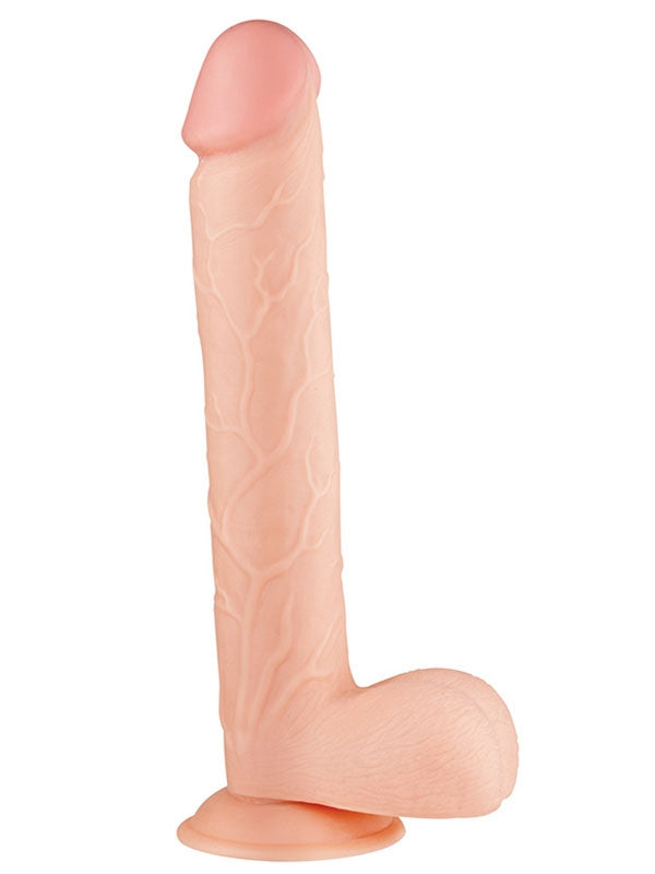 Vantuzlu Realistik Penis 28 cm - CA-T20749