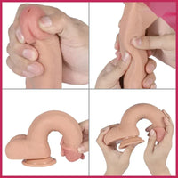 %40 İndirim – Bill Real Ultra Gerçekçi 22 Cm Gerçekçi Dildo - CA-FA-10044