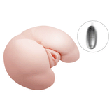 Lifelike 2 İşlevli Isıtmalı & Titreşimli Suni Vajinal ve  Anal Masturbatör - BDM9023