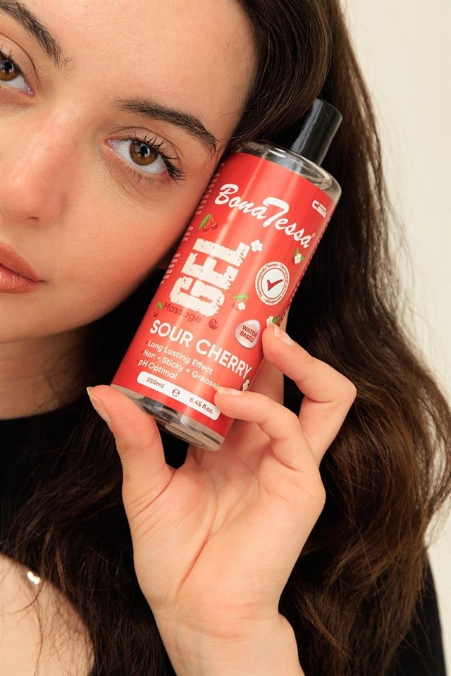 Bona Tessa Gel Vişneli masaj yağı 250 ml - 3474
