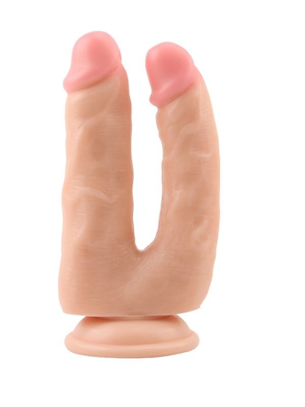 Bromeo Çiftli Kıkırdaklı Gerçekçi Dildo - C-CH7087