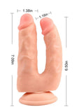 Bromeo Çiftli Kıkırdaklı Gerçekçi Dildo - C-CH7087