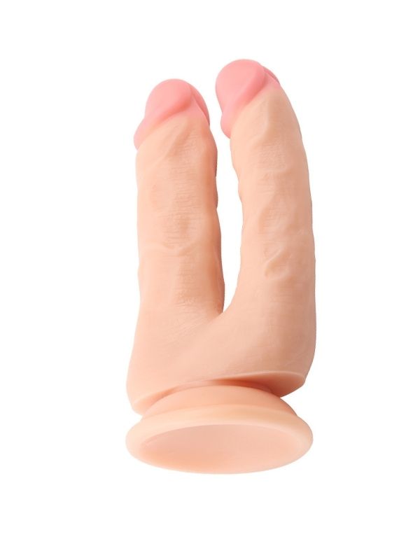 Bromeo Çiftli Kıkırdaklı Gerçekçi Dildo - C-CH7087