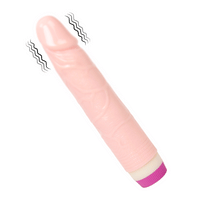 20 cm Titreşimli Realistik Vibratör Penis Dildo - B1027
