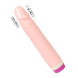 20 cm Titreşimli Realistik Vibratör Penis Dildo - B1027
