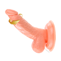 14,5 cm Oynar Başlı Titreşimli Realistik Vibratör Penis - Rota Dong - 8081X