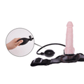 16,5 cm Belden Bağlamalı Şişirilebilir Strapon Penis - B1051