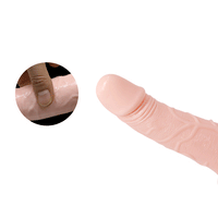 6 cm Dolgulu İçi Boş Titreşimli Belden Bağlamalı Protez Kumandalı Vibratör - B1218