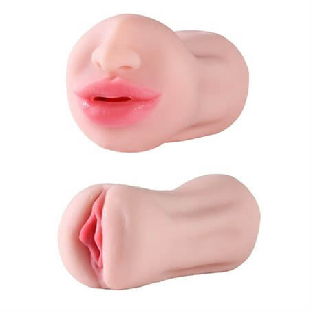 3 Boyutlu Suni Oral & Vajinal Mastürbatör - Nicoler - CA-BDM6072