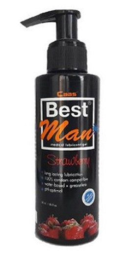 Cabs Best Man Su Bazlı Çilek Aromalı Kayganlaştırıcı Jel 150 ml - 3026
