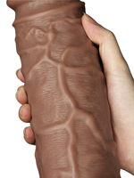 Censan 10.5'' Realistic Chubby Vibrating Dildo - C-LV111120