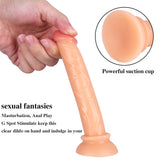 Censan 15CM Testissiz Gerçekçi Anal Dildo - C-7430