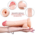 Censan 19CM Gerçekçi Ten Rengi Dildo Penis - C-7433