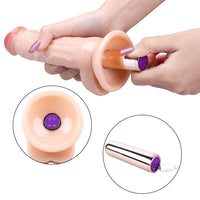 %15 İndirimli - Censan 19CM Gerçekçi Ten Rengi Dildo Penis - CA-7433