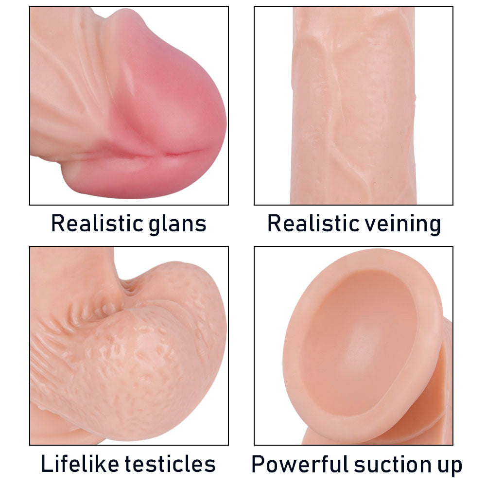 Censan 20CM Gerçekçi Dildo Penis - C-7427