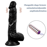 Censan 21CM Gerçekçi Zenci Dildo Penis - C-7434-S