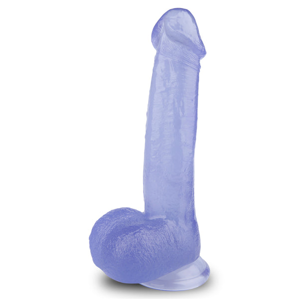 Censan 23CM Mor Renk Dildo Penis - C-7425-M