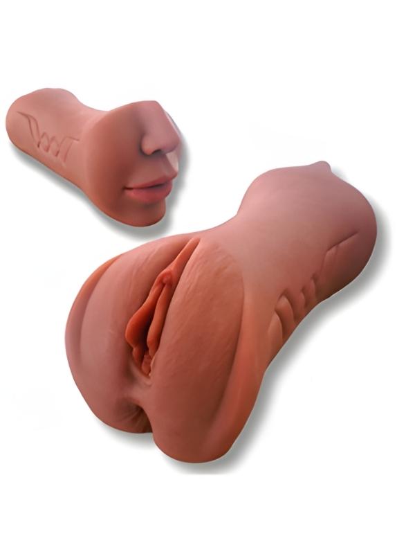 Censan 3 Girişli Vajina Anal Oral Mastürbatör - C-6100