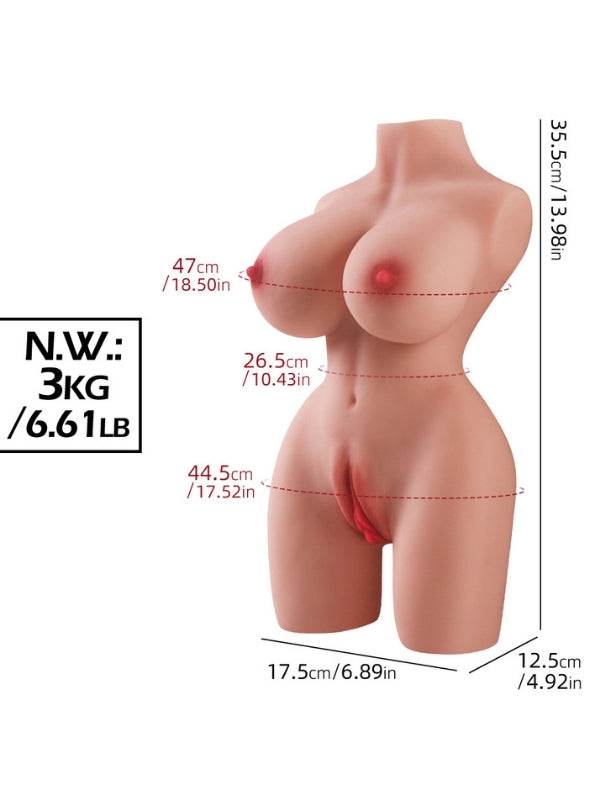 Censan 3 kg mini yarım vücut manken - CA-CAMBJ3