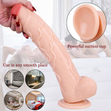 Censan 32 CM Süper Realistik Gerçekçi Dildo Penis - CA-7423