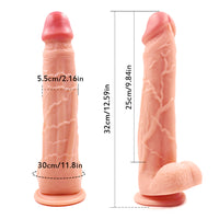 Censan 22,5CM Süper Realistik Gerçekçi Dildo - C-7422