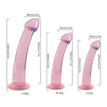 Censan 3'lü Yumuşak Dokuda Anal Jel Dildo Set - C-7414