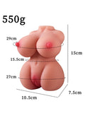 Censan 550 Gr Göğüslü Gerçekçi Vajina Mastürbatör - C-8229