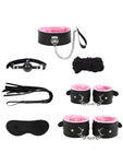 Censan 7 Parçalı Fetiş Set Pembe - C-MM0601