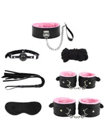 Censan 7 Parçalı Fetiş Set Pembe - C-MM0601