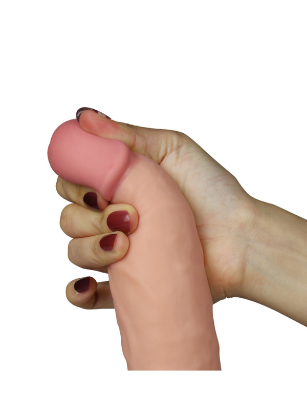 Censan 8.5 İnç The Ultra Soft Dude Vibrating Realistik Vibratör - C-LV1093