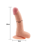 Censan 8.8 İnç The Ultra Soft Dude Dildo - C-LV1085