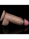 Censan 9.5 İnç Dual Layered Silicone Cock XXL - C-LV411061