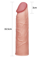 Censan Add 1" Pleasure X Tender Penis Sleeve - C-LV1050