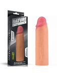 Censan Add 1.5 İnç Revolutionary Silicone Nature Extender Penis Kılıfı - C-LV4211