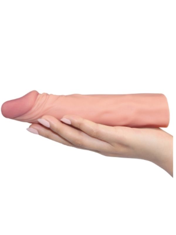 Censan Add 2" Pleasure X Tender Penis Sleeve Flesh - C-LV1053F