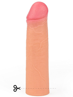 %15 İndirim – LoveToy Gerçekçi Doku 18 cm Uzunluğunda 5 cm Dolgulu Kılıf - CA-LV4213