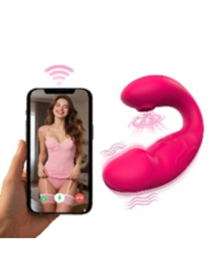 Censan App Kontrollü Çift Motorlu Titreşimli Vibratör – Uzaktan Kumandalı, Ergonomik Tasarım - C-MY-68-13