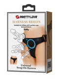 Censan Babby Harness Briefs Vantuzlu Dildo Vibratör Uyumlu Belden Bağlamalı Kemer - C-BW022086