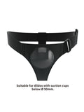 Censan Babby Harness Briefs Vantuzlu Dildo Vibratör Uyumlu Belden Bağlamalı Kemer - C-BW022086