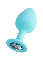 Censan Brilliant Anal Plug Mavi 8 cm 50 g - C-T357033