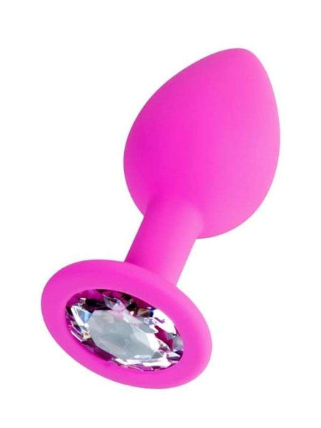 Censan Brilliant Anal Plug Pembe 8 cm 50 g - C-T357035