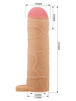Censan Bunion Gerçek Hissiyatlı Uzatıcı Penis Kılıfı - C-BI026253