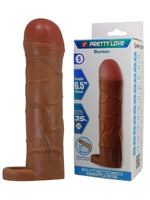 Censan Bunion Gerçek Hissiyatlı Uzatıcı Penis Kılıfı Brown - C-BI0262531