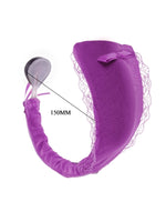 Censan C-String İnvisible Secret Giyilebilir Kumandalı Vibratör Mor - C-BI014072W